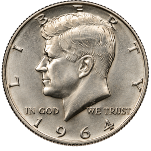 U.S. 90% SILVER HALF DOLLAR (In Increments of $1 Face Value)
