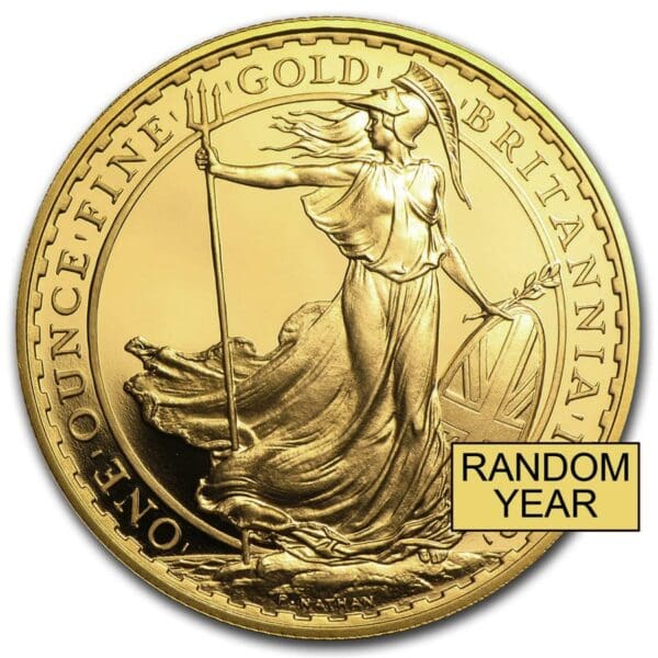 1 OUNCE GOLD UK BRITANNIA (RANDOM YEAR)