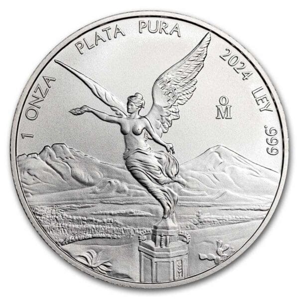 1 OUNCE MEXICAN SILVER LIBERTAD 2024 - Image 2