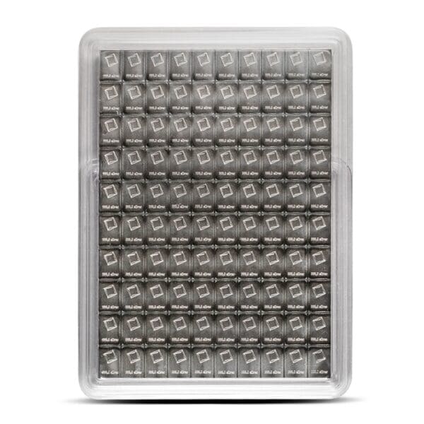 100 GRAM VALCAMBI SILVER COMBIBAR
