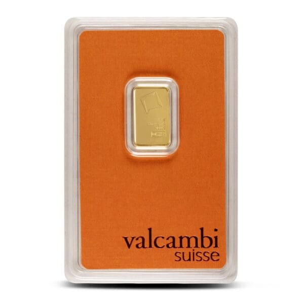 2.5 GRAM GOLD BAR VALCAMBI