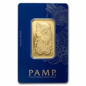 1 OUNCE GOLD PAMP FORTUNA BAR
