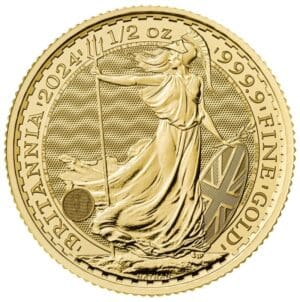 1/2 OUNCE GOLD UK BRITANNIA 2024