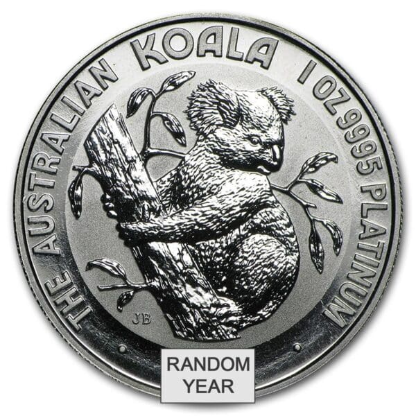 1 OUNCE PLATINUM KOALA (RANDOM YEAR)