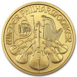 1/2 OUNCE GOLD AUSTRIAN PHILHARMONIC (RANDOM YEAR)