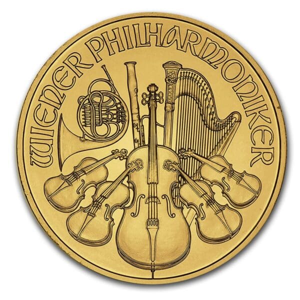1/4 OUNCE GOLD AUSTRIAN PHILHARMONIC (RANDOM YEAR)