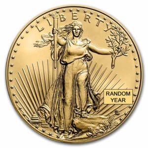 1 OUNCE AMERICAN GOLD EAGLE (RANDOM YEAR)