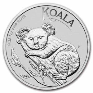 1 OUNCE AUSTRALIAN SILVER KOALA 2025
