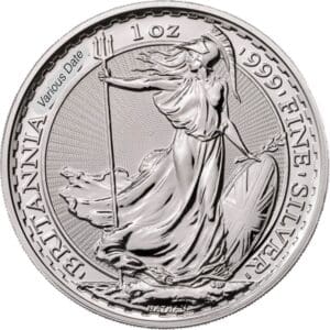 1 OUNCE SILVER BRITANNIA (RANDOM YEAR)