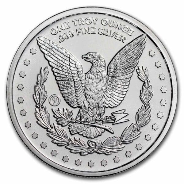 1 OUNCE SILVER ROUND MORGAN DOLLAR