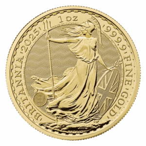 1 OUNCE GOLD UK BRITANNIA 2025