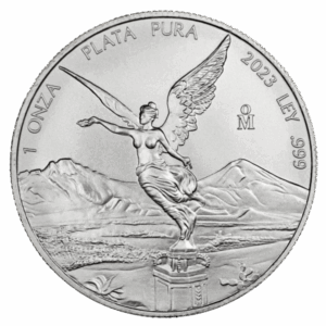 1 OUNCE MEXICAN SILVER LIBERTAD 2023