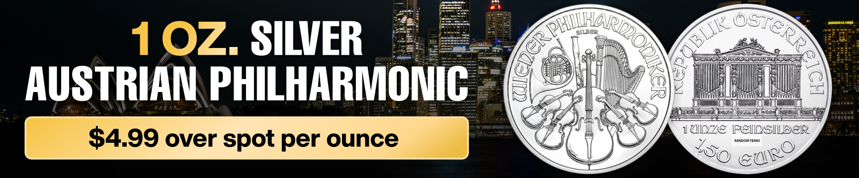 Silver Philharmonic 1 oz (Random Year)