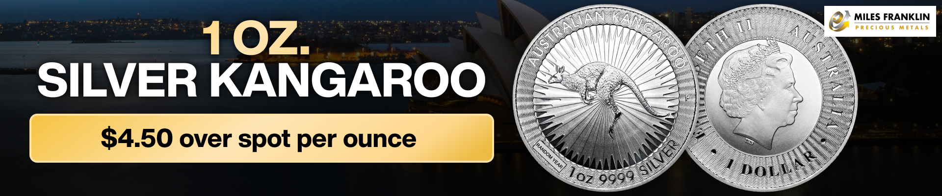 Silver Kangaroo 1 oz (Random Year)