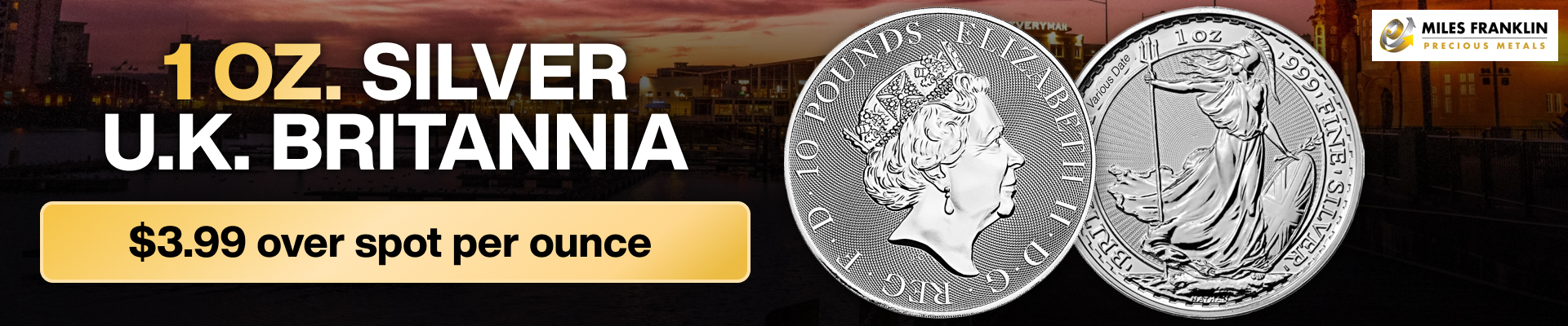 Silver Britannia 1 oz