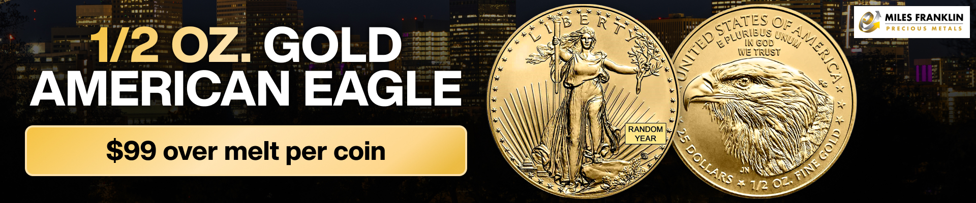 Gold Eagle 1/2 oz
