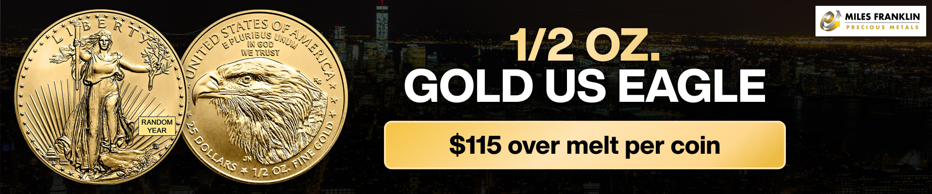 Gold Eagle 1/2 ounce