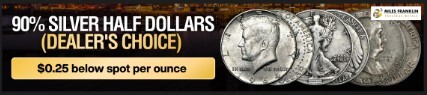 U.S. 90% SILVER HALF DOLLAR