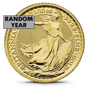 1/10 OUNCE GOLD BRITANNIA (RANDOM YEAR)
